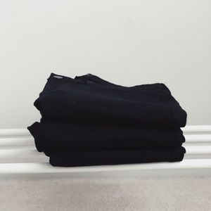 BR Sloan fit black leggings